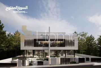  3 فيلا مع مسبح - قيد الانشاء - للبيع في الظهير بمساحة بناء 750م