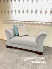  3 غرفة جلوس لون رمادي واصفر