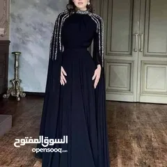  1 فستان سهره الوان اسود