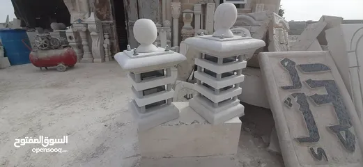  9 حجر مزخرف للحدائق والبيوت ، كافة تصاميم الحجر المزخرف.