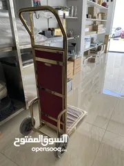  1 Hotel luggage cart