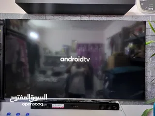  2 SHARP 65" INCHES 4K UHDR ANDROID TV  WITH BOX & WALLBRACKET 110KD