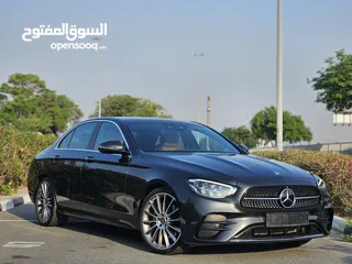  3 MERCEDES-BENZ E300 2022 GCC UNDER AGENCY WARRANTY V4 FULL OPTION