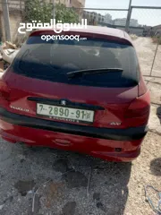  2 بيجو 206 موديل 2006