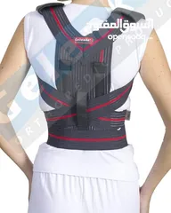  1 حزام للظهر والاكتاف (حزام ترقوة مدعم)