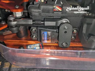  13 سياره RC 4x4 ماركه كاسيموتو kasemoto جديده  cacapibality 6S lipo battery مع قطع غيار كامله