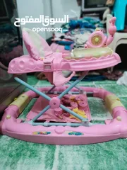  6 Soft Baby Bouncer FOR SALE with FREE baby walker 10 Kd price