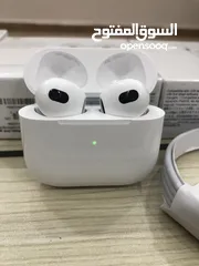  2 سماعات أبل Airpods pro 2   Airpods 3 ايربودز