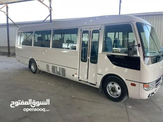  8 باص متسوبيشي فوسو حره غير مجمرك 26 راكب ماتور كهرباء