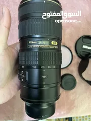  1 عدسة نيكون Nikon 70-200 f2.8G II
