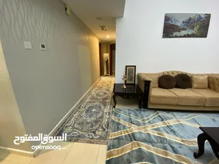  5 من اجمل الغرفتين وصاله الموجوده في عجمان الراشديه للايجار الشهري الان
