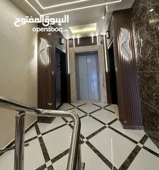  13 تشطيب فندقي مع تدفئة راكبة قرب امن ضاحية الرشيد