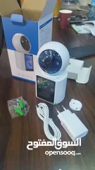  1 كاميرا لاسلكية متحركة بشاشة صوت وصورة 2 ميجا
