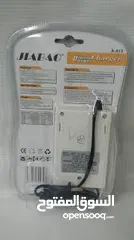  2 Battery Charger شاحن بطاريات مع بطاريات عدد 4 (يشحن بطاريات  AA/AAA/9V)