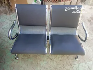  1 كراسي انتظار ثنائي عدد2