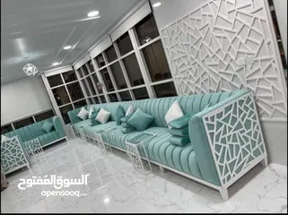  8 repair sofa @ new sofa  @ window curtains  @ majlis arodia @ wallpaper