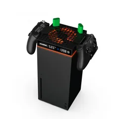  2 TYX-3606 cooling stand with dual holder قاعدة تبريد مع بطاريات وشاحن مضيئة