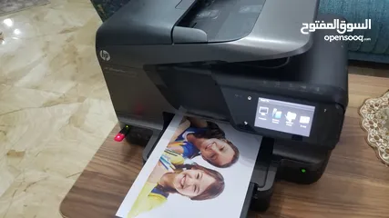  2 ماكنة تصوير وطباعة فخمة ملونة فل مواصفات شبه جديدة وحبر جديد اصلي فقط 300 شيقل