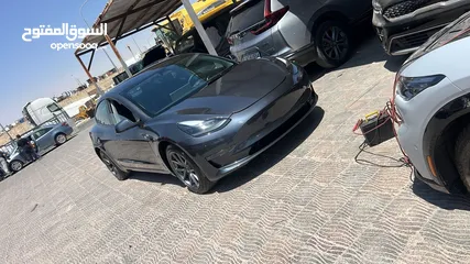  4 تيسلا موديل 3 لون فيراني ...2023 standard  plus  حرة