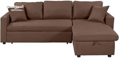  10 Brand new L shape sofa cum bed with storage for sale
