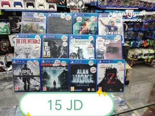  9 تشكيله  العاب  ps4  و ps5    السعر  ع الصوره