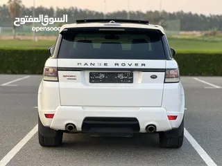  10 Ronge Rover sport 2014 Soupercharge Full option