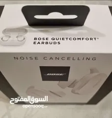  4 Bose Quietcomfort Earbuds   brand new condition   سماعة بوز كوايت كمفورت   اصلي  جديد