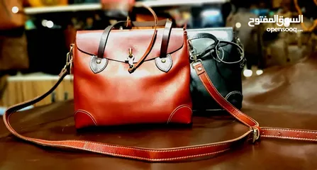  7 Handmade leather bags for women حقائب جلدية مصنوعة يدويا للنساء