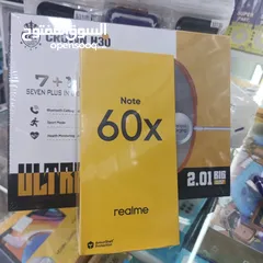  1 جهاز جديد 64g 3ram Realme X60 كفاله سنه كامله