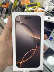  7 iPhone 16pro max 256g جميع الالوان عربي اقوى سعر