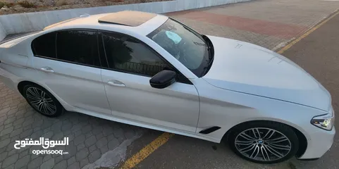  5 بي ام 540i حادث بسيط وسعر ممتاز