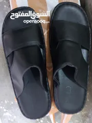  2 Leather slippers