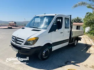  4 مرسيدس 515 مديل 2010 ترخيص 2009 شصي قصير