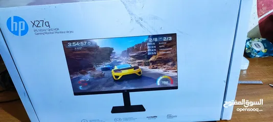  3 شاشة hpx27q 165hz-2k-1ms ips