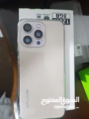  1 تلفونcalus at16 pro max شيبه iphon 16 pro max جديد كرتونة ومعه كفر وشاحن وسماعة وشاشة ضد الكسر ملزقة