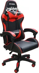  8 كرسي جيمنغ مريح لساعات اللعب الطويلة احمر واسود Dragon War Gaming Chair GC-035  السعر شامل التوصيل