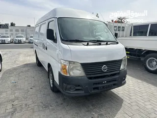  1 NISSAN URVAN 2012 HIGH ROOF DELIVERY VAN