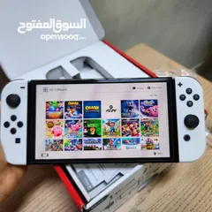  2 Nintenso Switch OLED 64GB+white more than 20 games