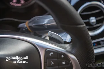  30 Mercedes Glc250 2017 Amg kit Gazoline   اللون :  فيراني من الداخل اسود  السيارة وارد الوكالة