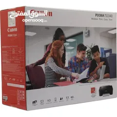  7 طابعة خياليه وعمليه وايرلس وملونه ومتعددة المهام من canon 3340 مع هديه