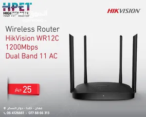  1 Wireless Router  HikVision WR12C
