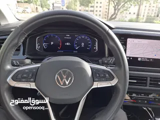  8 فولكسفاجن بولو 2022 تيربو ماطور 1000 عداد 32000 كم اصل وكالة