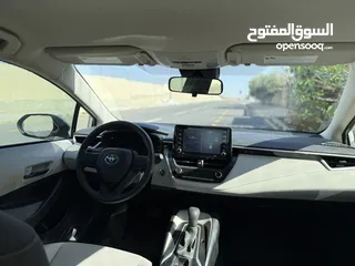  6 تويوتا كورولا 2022 قمة النظافة بطارية ليثيوووووووم اصلي بسعر مغريي