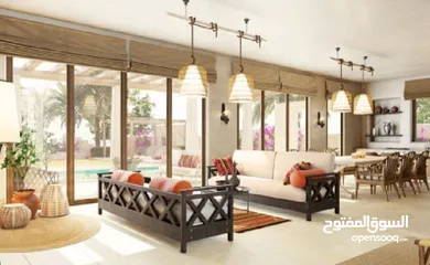  19 شاليه/مزرعة ضخمة للبيع في منتجع السيفة  Chalets in Jebel Sifah Resort