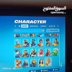  1 حساب فورت نايت للبيع