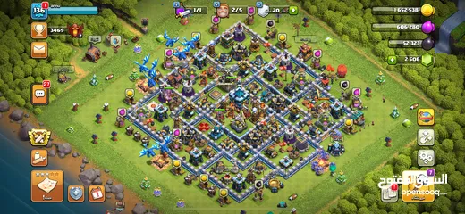  1 Clash of clans account 13th max