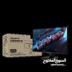  4 GIGABYTE GS25F2 Gaming Monitor 25-inch FHD Super Speed IPS 200Hz 1ms (With Speakers) شاشة جيجابايت