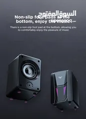  10 سماعات كمبيوتر جيمنغ  مضيئة مميزة  Aula Speaker N-108 Gaming RGB Lights OG