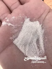  1 رمل ابيض زجاج نقاوه عاليه Silica sand