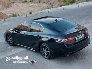  5 تويوتا كامري 2021 SE SPORT// أسود ملوكي// مميزة جدآ